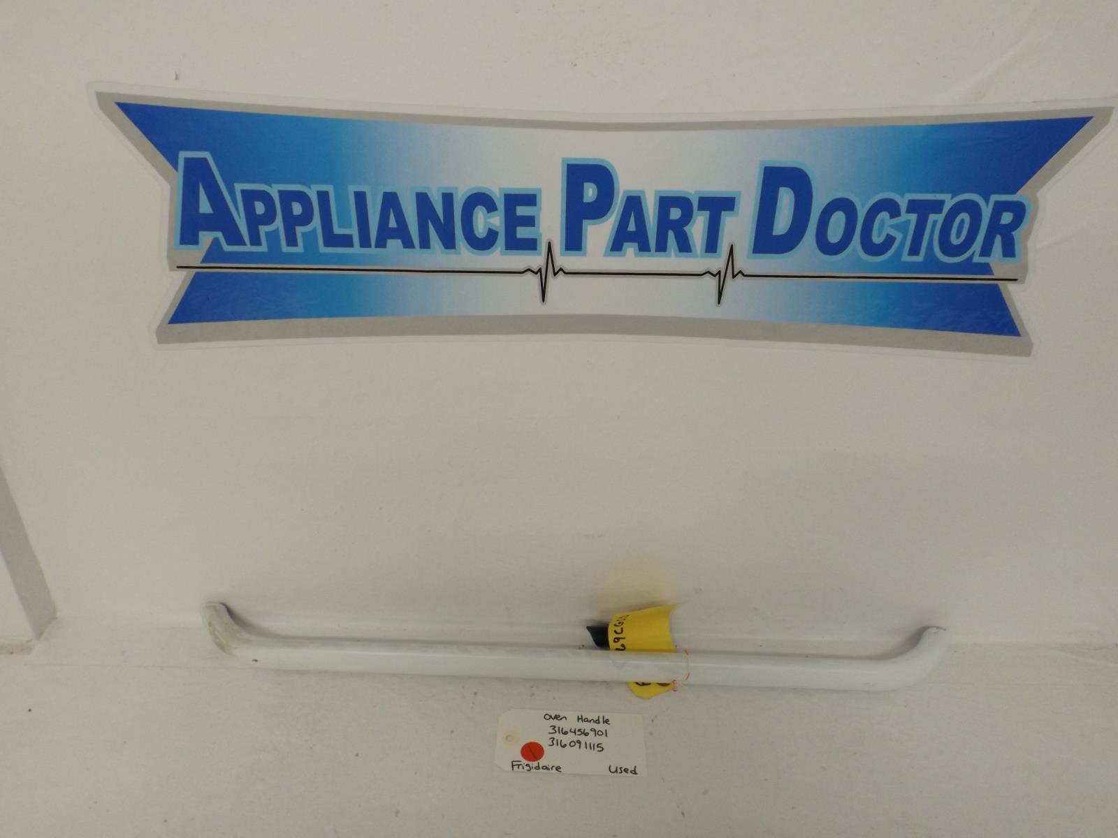 Frigidaire Stove 316456901 316091115 Oven Handle Used Frigidaire Stove 316456901 316091115 Oven Handle Used